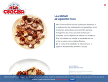 Tablet Screenshot of newconcisa.com